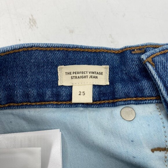 Madewell Perfect Vintage High-Rise Straight Leg Jeans | Women’s Size 26 - Picture 3 of 10